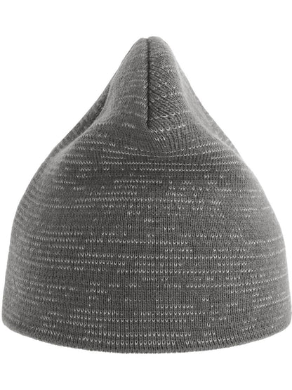 Shine Recycled Short Beanie With Reflex Thread