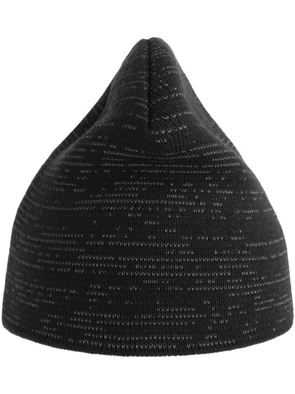 Shine Recycled Short Beanie With Reflex Thread