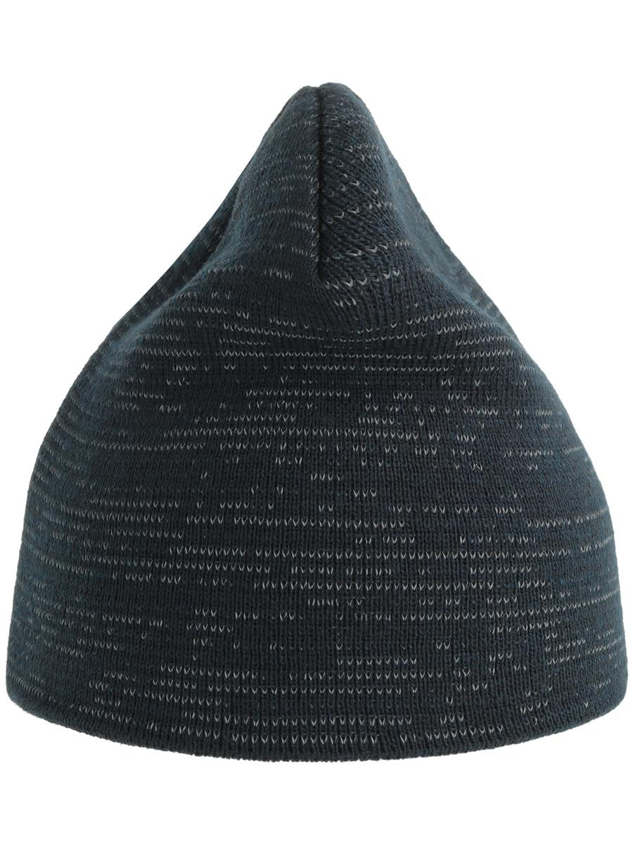 Shine Recycled Short Beanie With Reflex Thread