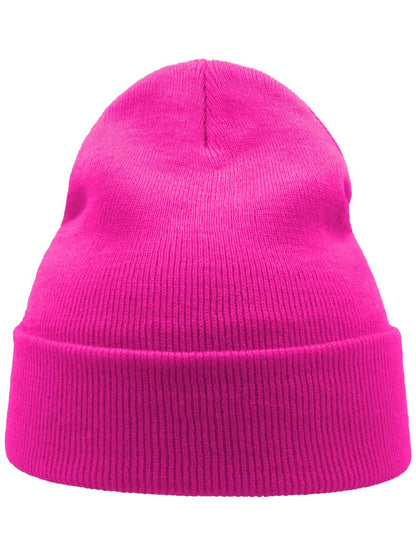 Wind S Recycled Beanie Double Skin Cuffed — Fuchsia [ABS-COLOUR:ACWINS:FU]