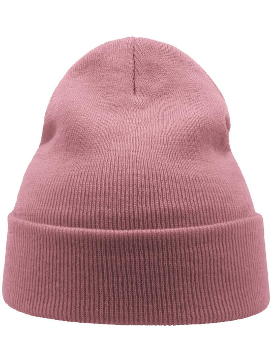 Wind S Recycled Beanie Double Skin Cuffed | ACWINS — Pink front [ABS-COLOUR:ACWINS:RS]