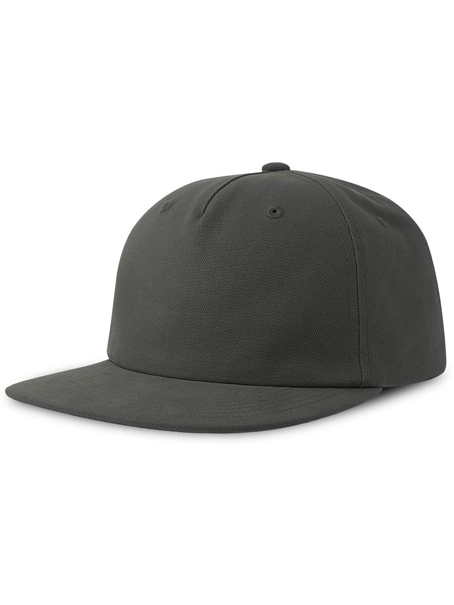 Cruz Snapback 5 Panel Sustainable Cap — Dark Grey [ABS-COLOUR:ACCRUZ:GRSC]