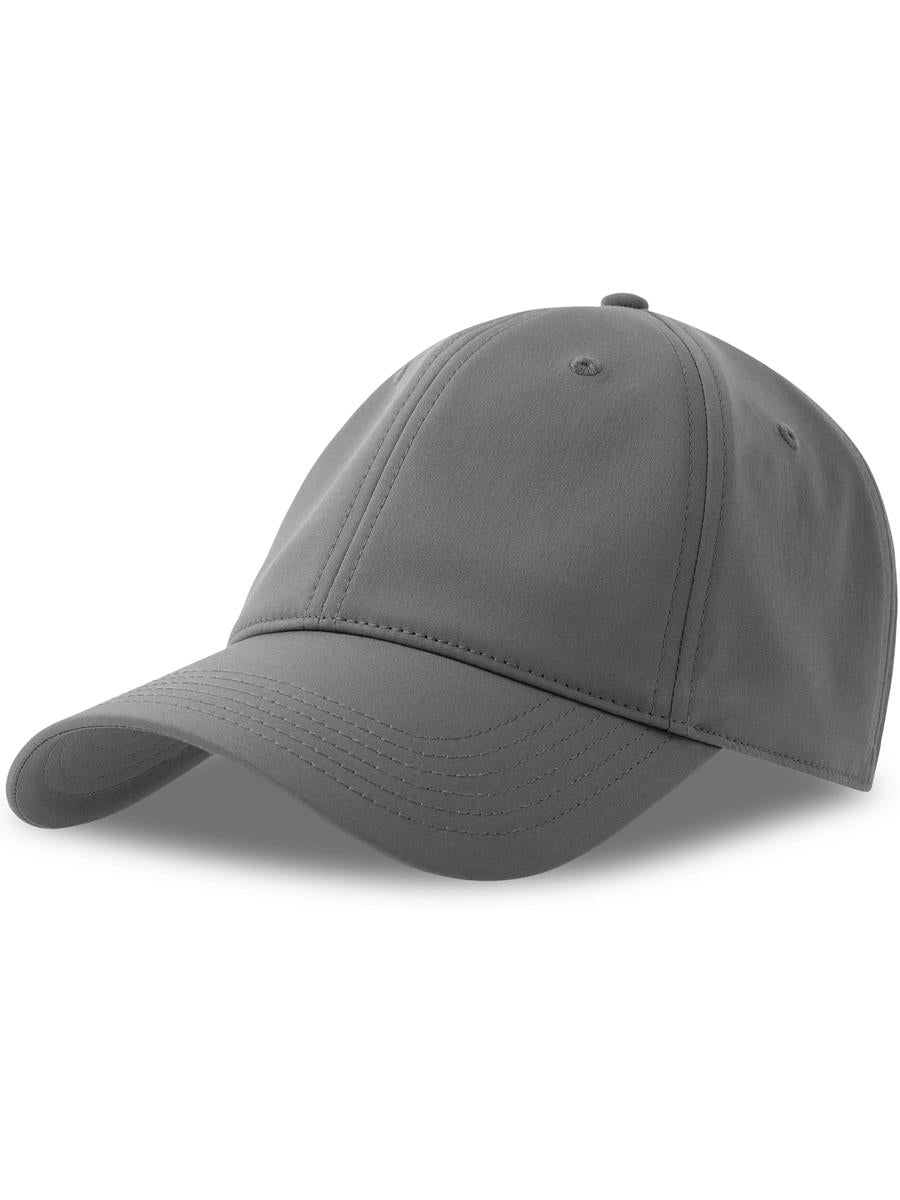 Kai Fitted 6 Panel Sustainable Cap — Dark Grey [ABS-COLOUR:ACKAIC:GRSC]
