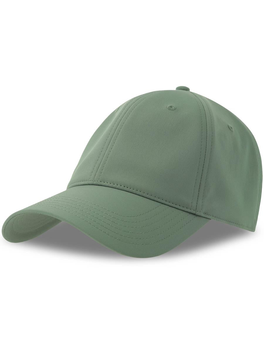Kai Fitted 6 Panel Sustainable Cap — Sage Green [ABS-COLOUR:ACKAIC:SV]