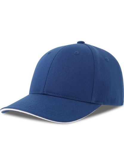 Liberty Sandwich Sustainable 6 Panel Cap — Royal/White [ABS-COLOUR:ACLISS:RYBI]