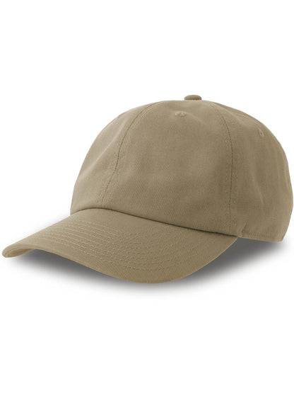 Dad S Unstructured 6 Panel Sustainable Cap — Khaki [ABS-COLOUR:ACDADS:KA]