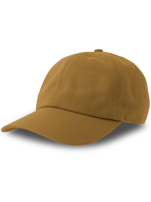Dad S Unstructured 6 Panel Sustainable Cap | ACDADS — Mustard front [ABS-COLOUR:ACDADS:MO]
