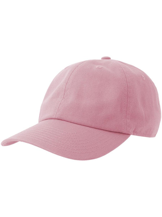 Dad S Unstructured 6 Panel Sustainable Cap | ACDADS — Pink front [ABS-COLOUR:ACDADS:RS]