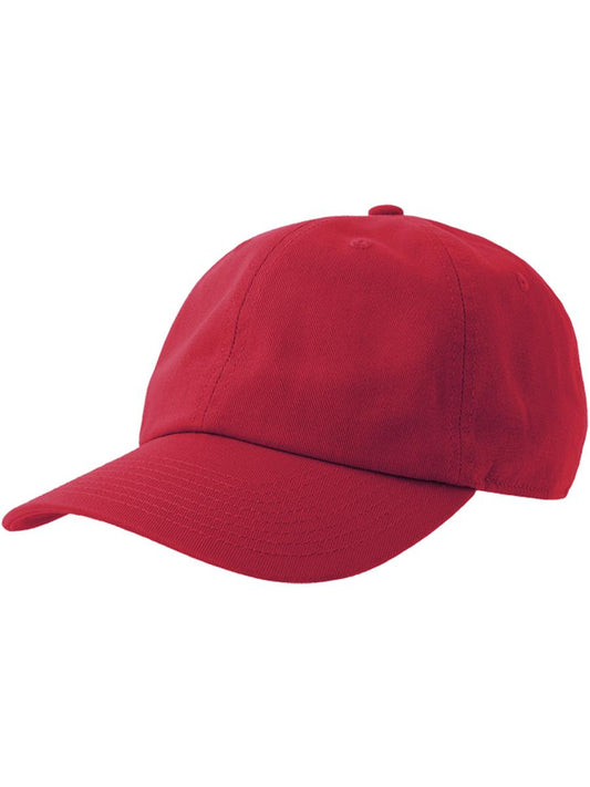Dad S Unstructured 6 Panel Sustainable Cap | ACDADS — Red front [ABS-COLOUR:ACDADS:RO]