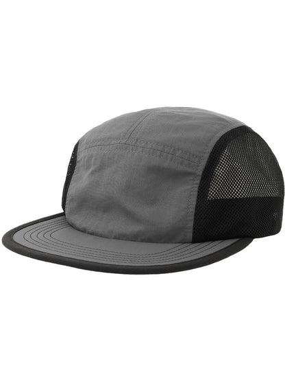 Erie Recycled Retro Technical Running Compact Cap — Dark Grey [ABS-COLOUR:ACERIE:GRSC]