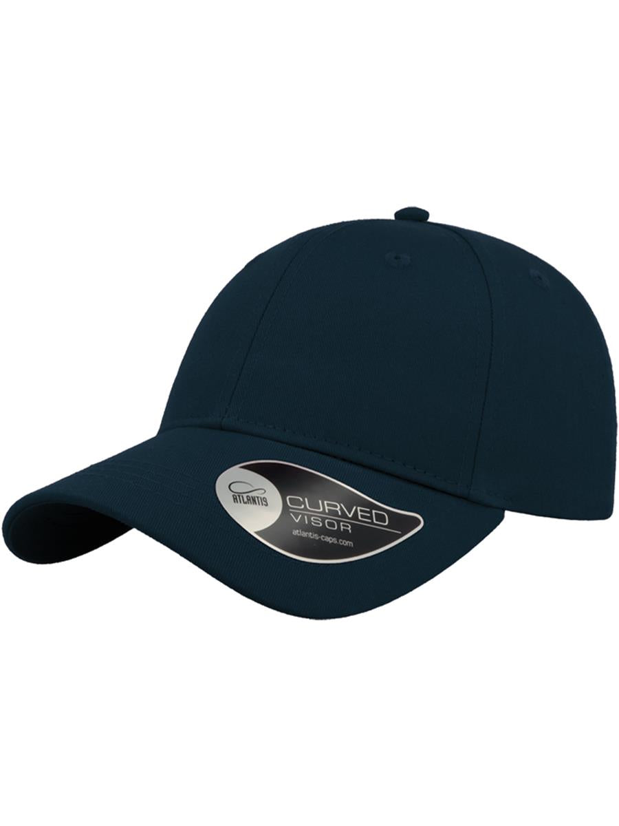 Hit S Twill Curved Visor 6 Panel Sustainable Structured Cap
