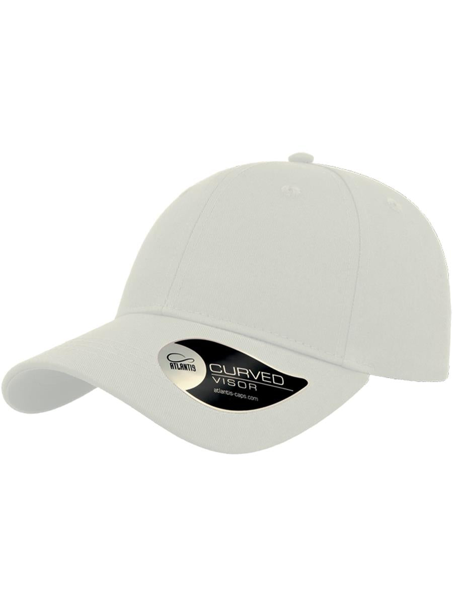 Hit S Twill Curved Visor 6 Panel Sustainable Structured Cap
