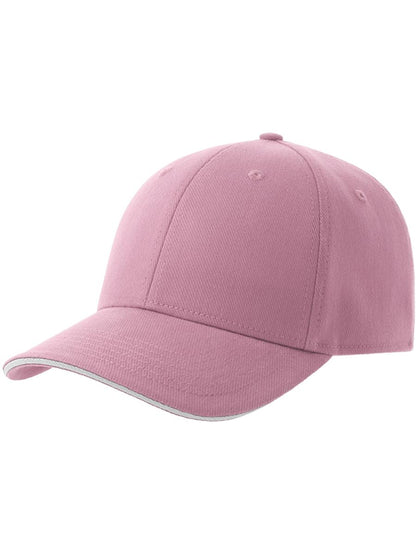 Liberty Sandwich Sustainable 6 Panel Cap — Pink/White [ABS-COLOUR:ACLISS:RSBI]