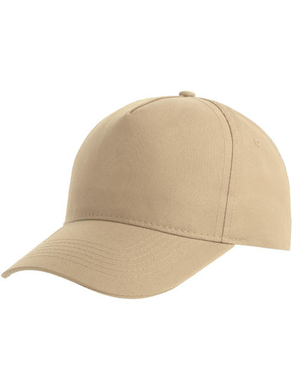Recy Five Recycled Polyester 5 Panel Cap — Khaki [ABS-COLOUR:ACRECF:KA]