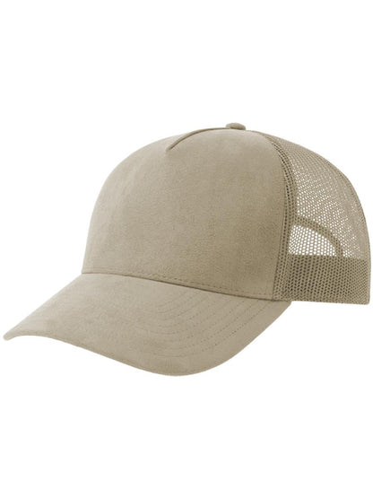 Rapper Suede S 5 Panel Sustainable Trucker Cap