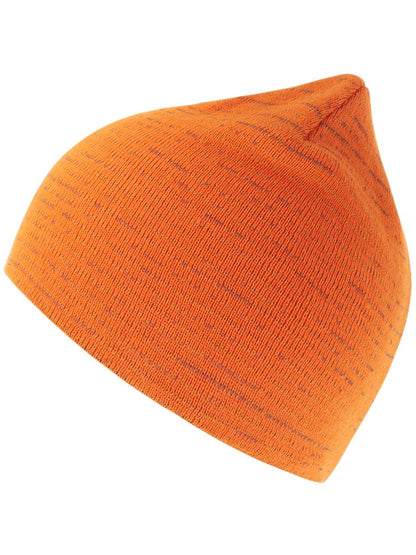 Shine Recycled Short Beanie With Reflex Thread