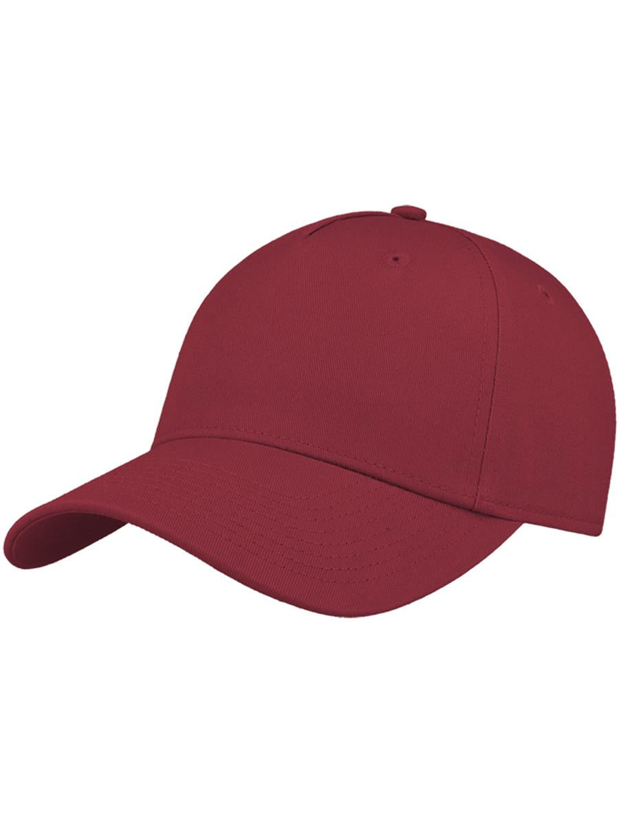 Shot S Curved Visor 5 Panel Sustainable Structured Cap