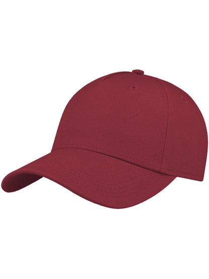 Shot S Curved Visor 5 Panel Sustainable Structured Cap