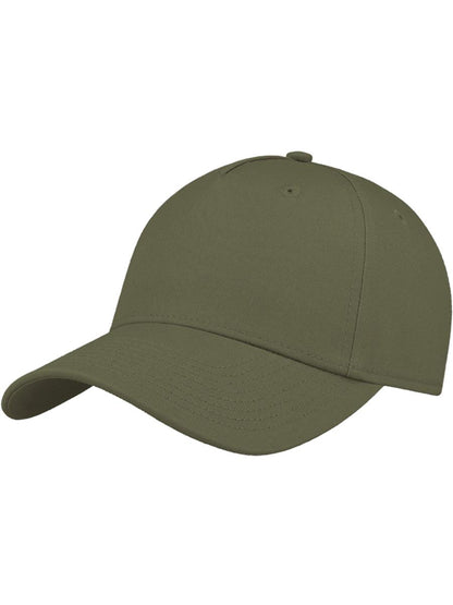 Shot S Curved Visor 5 Panel Sustainable Structured Cap