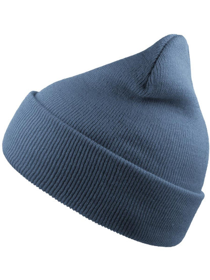 Wind S Recycled Beanie Double Skin Cuffed — Aviateur [ABS-COLOUR:ACWINS:AV]