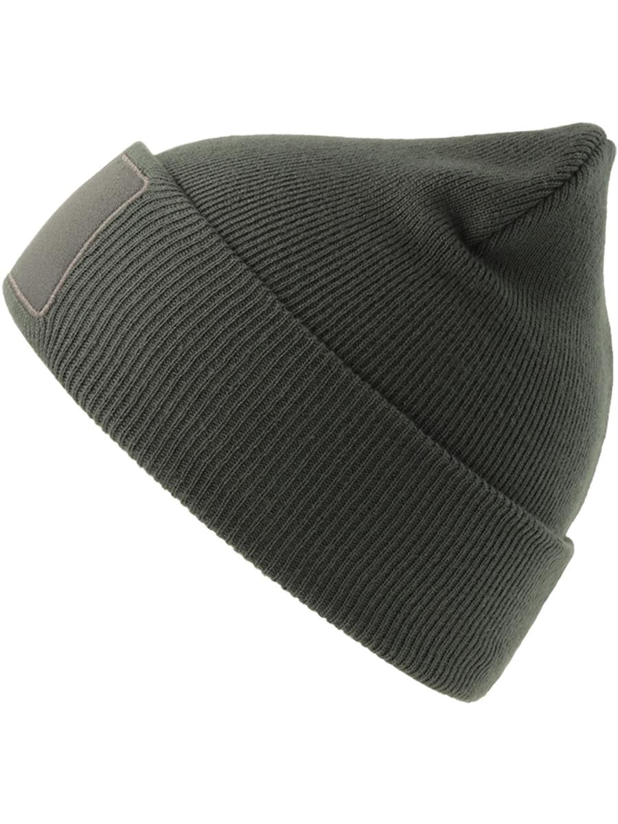 Wind S Patch Recycled Beanie Double Skin Cuffed