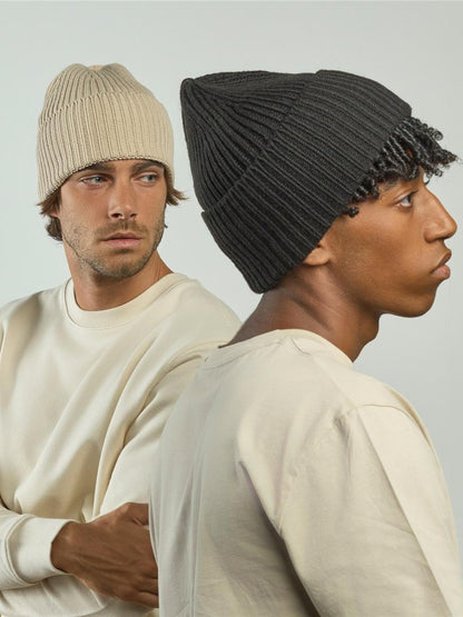 Oak Polylana Chunky Cuffed Beanie
