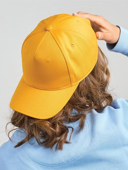 Shot S Curved Visor 5 Panel Sustainable Structured Cap