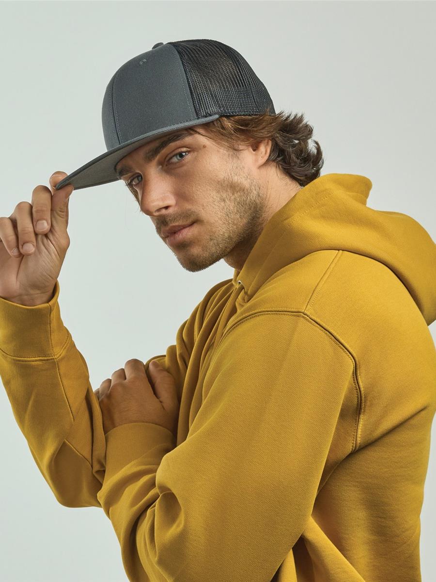 Snapback Mesh 6 Panel Sustainable Trucker Cap