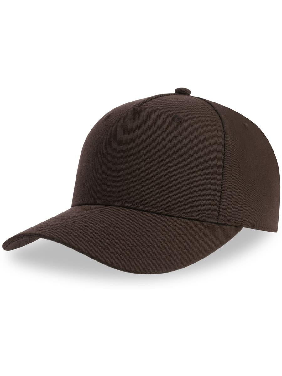 Fiji Recycled Polyester 5 Panel Cap — Brown [ABS-COLOUR:ACFIJC:MR]