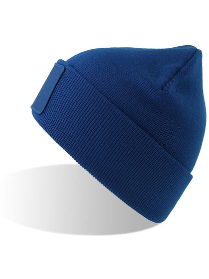 Wind S Patch Recycled Beanie Double Skin Cuffed — Royal [ABS-COLOUR:ACWIPA:RY]