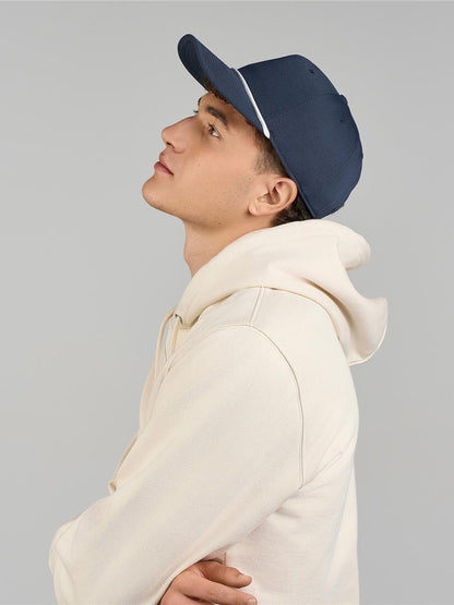 Paka 5 Panel Structured High Profile Mid Visor With Rope Recycled Cap