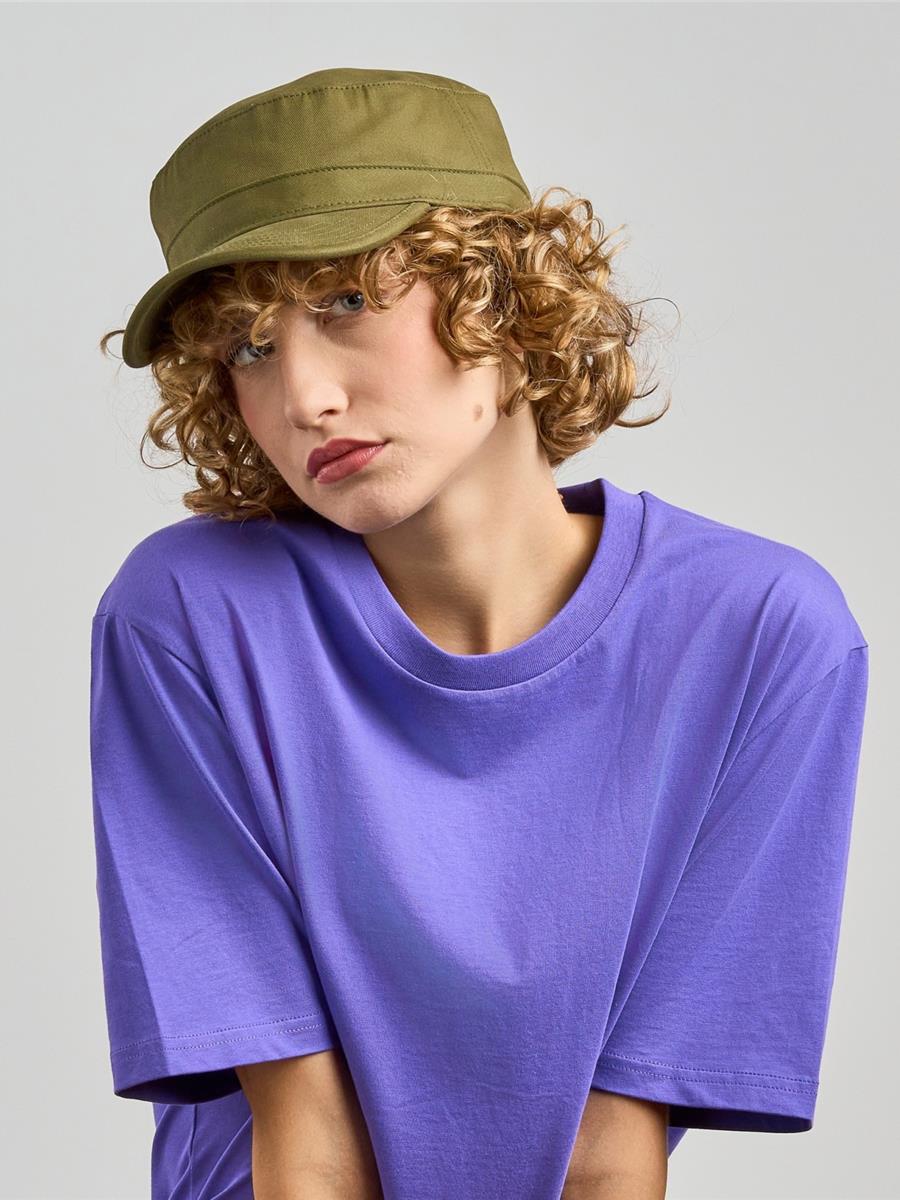 Tank S 1 Panel Unstructured Curved Visor Organic Military Cap