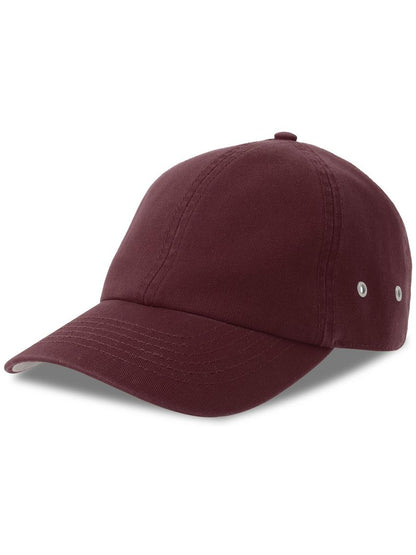 Action S 6 Panel Unstructured Low Profile Curved Visor Chino Organic Cap
