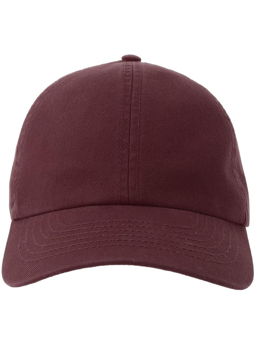Action S 6 Panel Unstructured Low Profile Curved Visor Chino Organic Cap