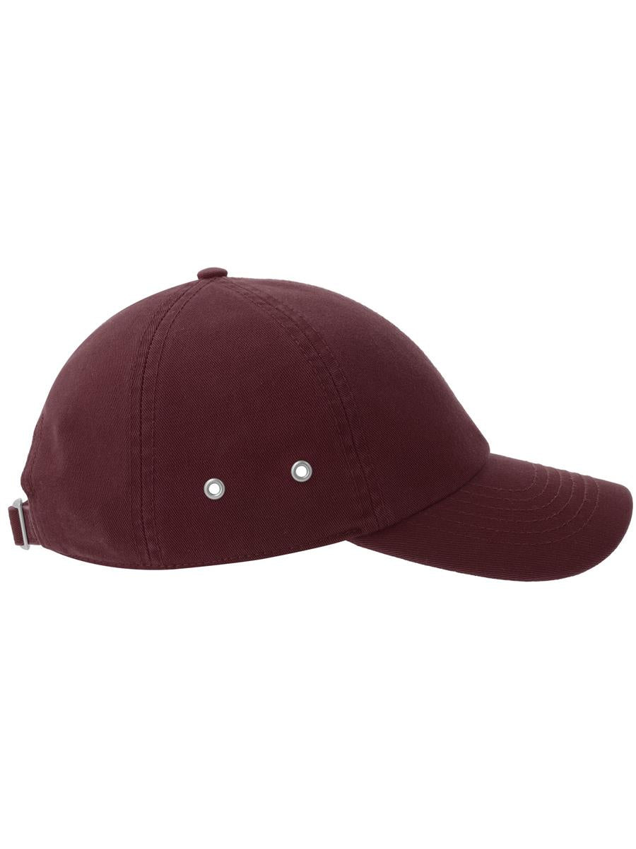 Action S 6 Panel Unstructured Low Profile Curved Visor Chino Organic Cap