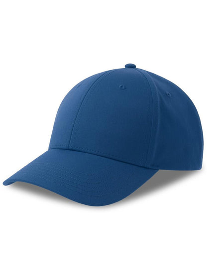 Bolt S 6 Panel Structured Low Profile Curved Visor Stretch Recycled Cap — Royal [ABS-COLOUR:ACBOLS:RY]
