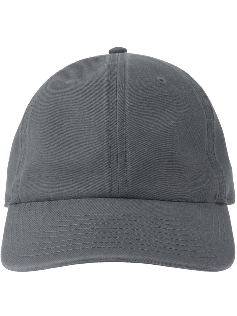 Digg S 6 Panel Unstructured Low Profile Mid Visor Pigment Dyed Recycled Cap — Navy [ABS-COLOUR:ACDGGS:NV]