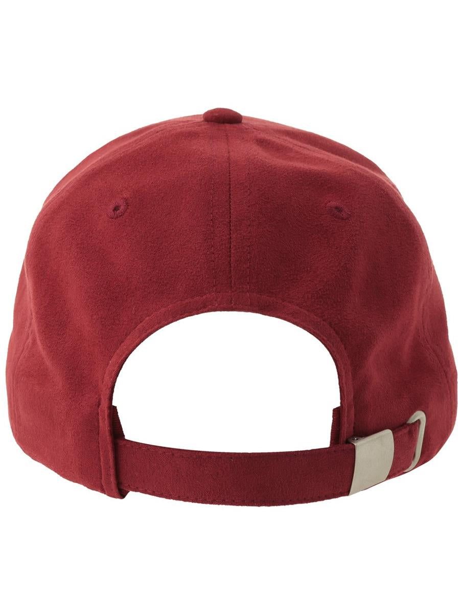 Fam S 6 Panel Structured Low Profile Mid Visor Suede Recycled Cap