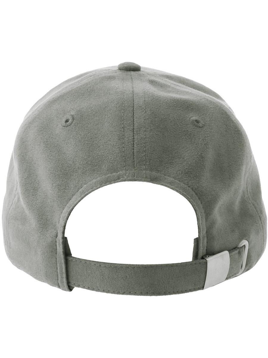 Fam S 6 Panel Structured Low Profile Mid Visor Suede Recycled Cap