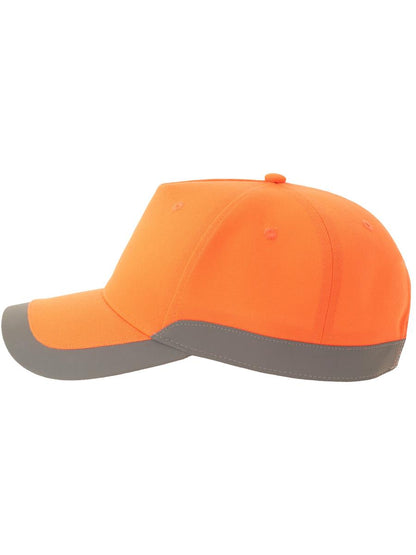 Helpy S 5 Panel Structured High Profile Curved Visor Reflective Recycled Cap