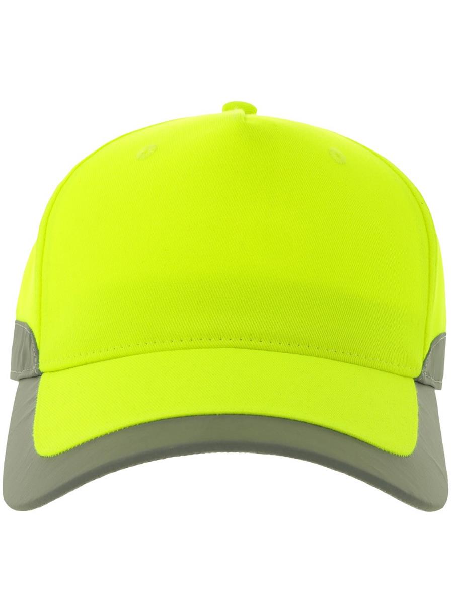 Helpy S 5 Panel Structured High Profile Curved Visor Reflective Recycled Cap