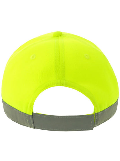 Helpy S 5 Panel Structured High Profile Curved Visor Reflective Recycled Cap