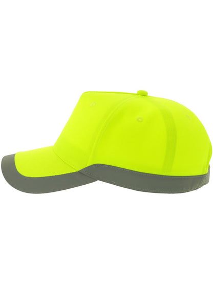 Helpy S 5 Panel Structured High Profile Curved Visor Reflective Recycled Cap