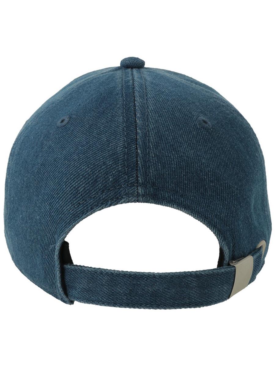 Iraya 5 Panel Unstructured Low Profile Mid Visor Denim Recycled Cap