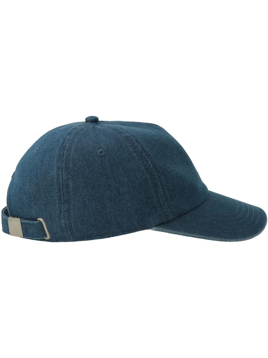 Iraya 5 Panel Unstructured Low Profile Mid Visor Denim Recycled Cap