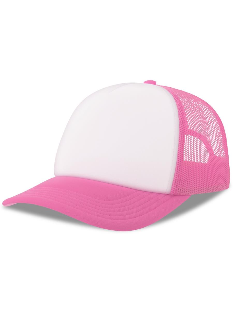 Rapper S 5 Panel Structured Foam Mid Profile Curved Visor Recycled Trucker Cap