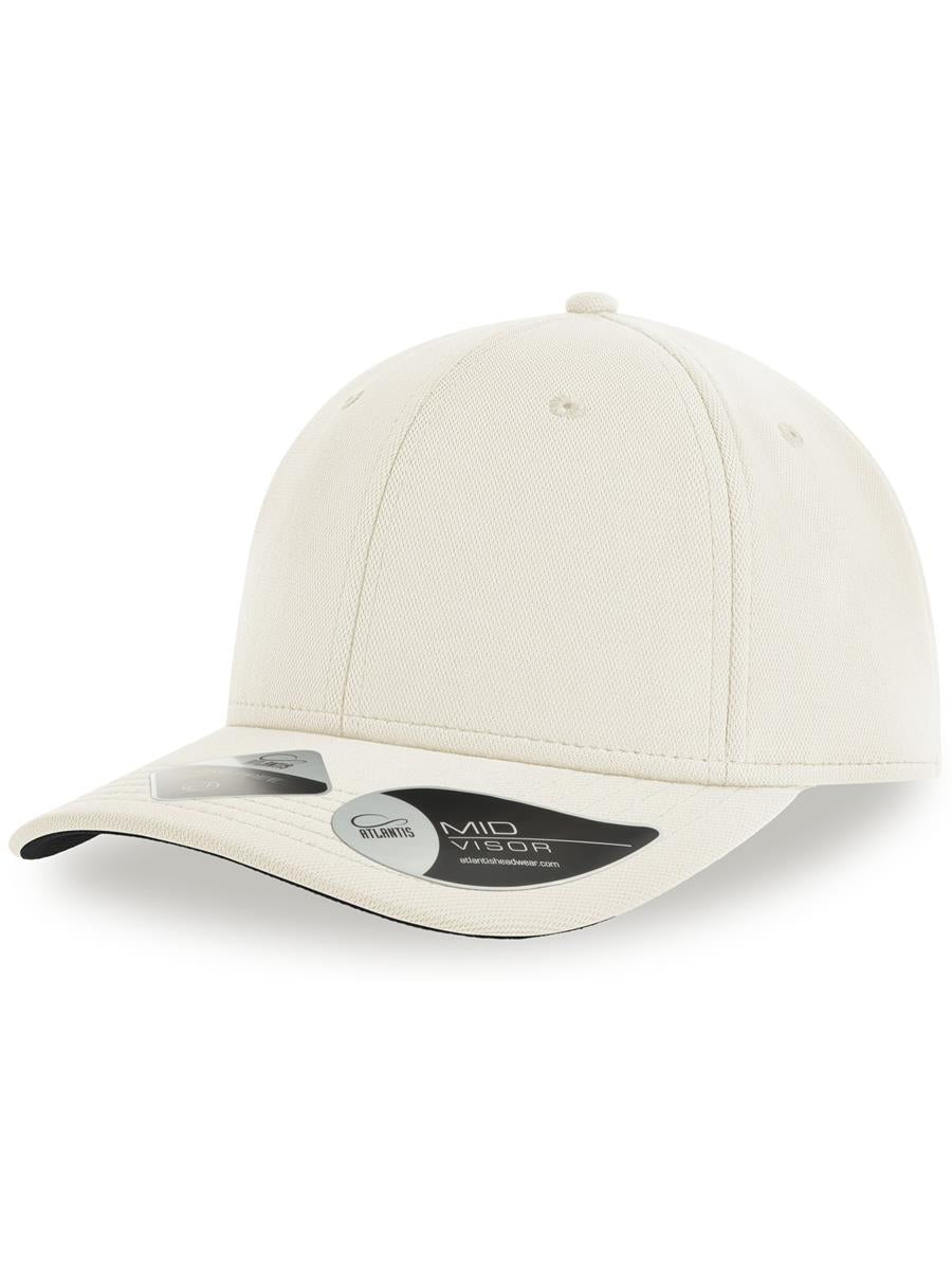 Skye 6 Panel Structured Mid Profile Mid Visor Dope Dye Recycled Cap