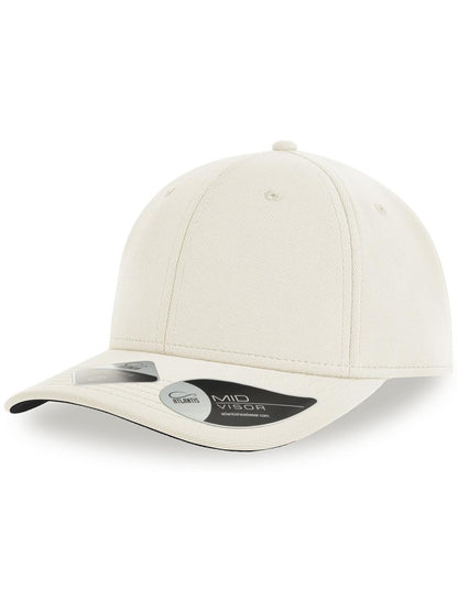 Skye 6 Panel Structured Mid Profile Mid Visor Dope Dye Recycled Cap