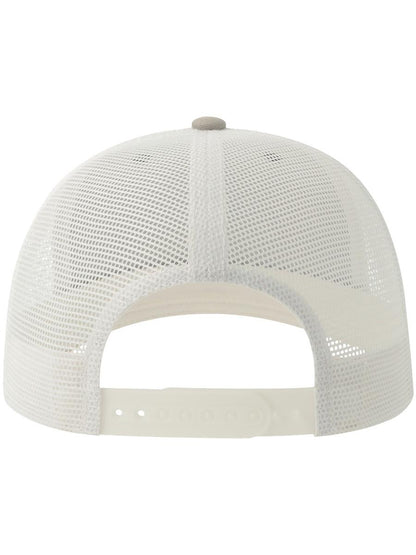Sonic S 6 Panel Structured Mid Profile Mid Visor Contrast Organic Trucker Cap | ACSONS — Black/Grey/White extra [ABS-COLOUR:ACSONS:NRGB]