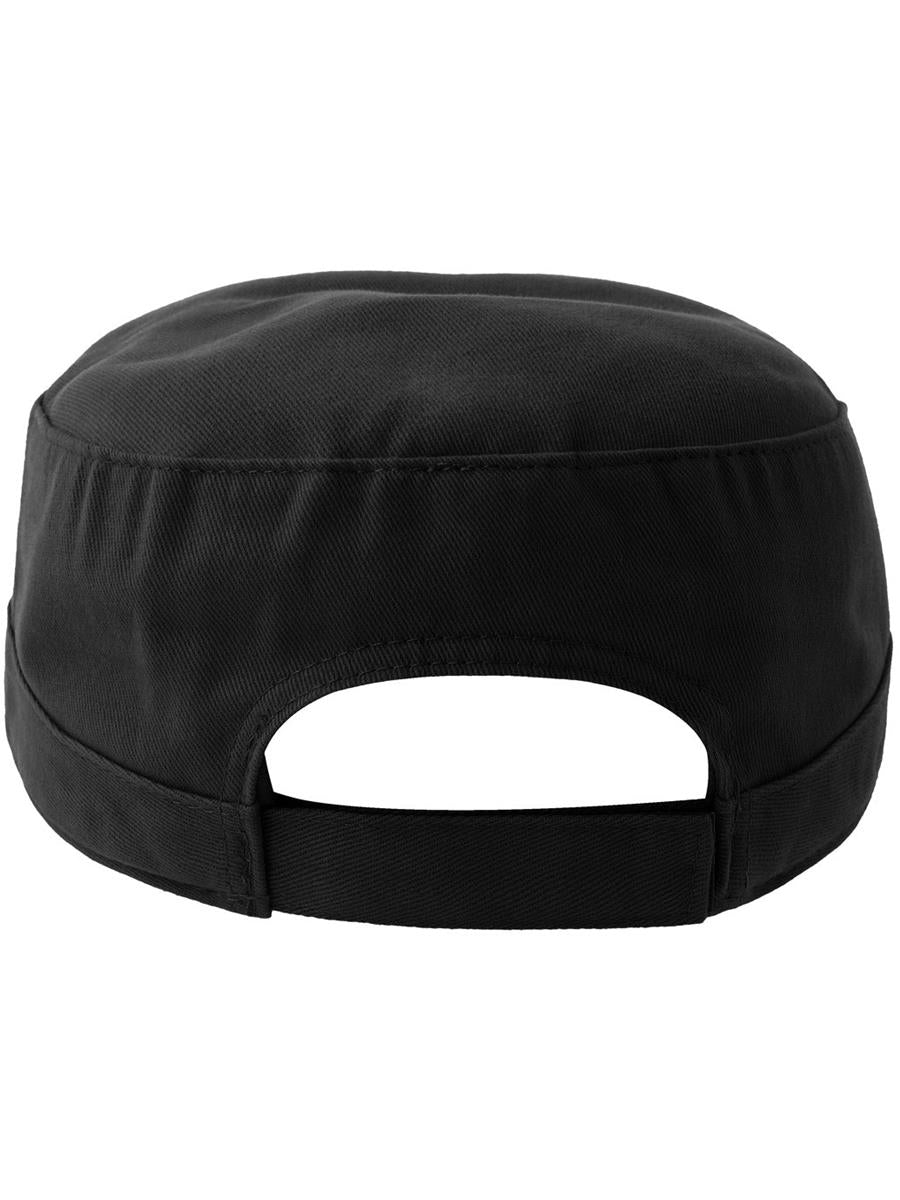 Tank S 1 Panel Unstructured Curved Visor Organic Military Cap | ACTNKS — Black extra [ABS-COLOUR:ACTNKS:NR]